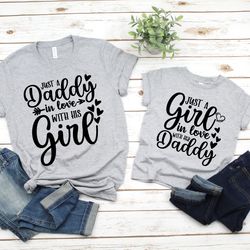 just a dad in love with his girl daddy and me outfits daddy and daughter shirts father and daughter shirts 1st fathers d
