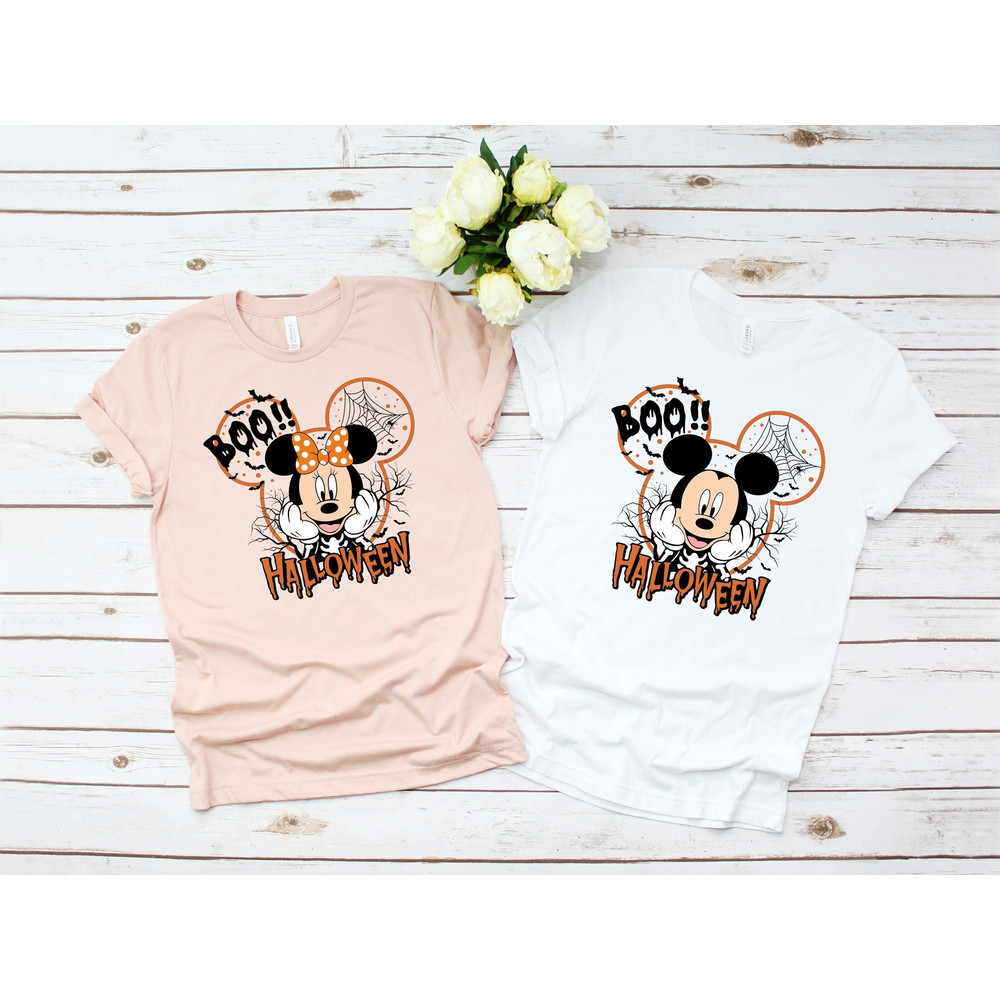 Disney Halloween Shirt, Disney Mickey And Minnie Shirt, Halloween Boo Shirt, Disney Halloween Matching Couple Shirt, Halloween Party Shirt.jpg