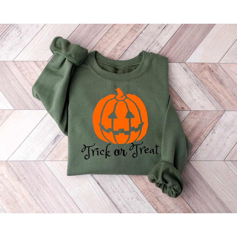 Halloween Trick or Treat Sweatshirt, Halloween Shirts, Halloween Trick-or-Treat Shirt, Funny Halloween Shirt, Halloween Gifts, Pumpkin Shirt.jpg
