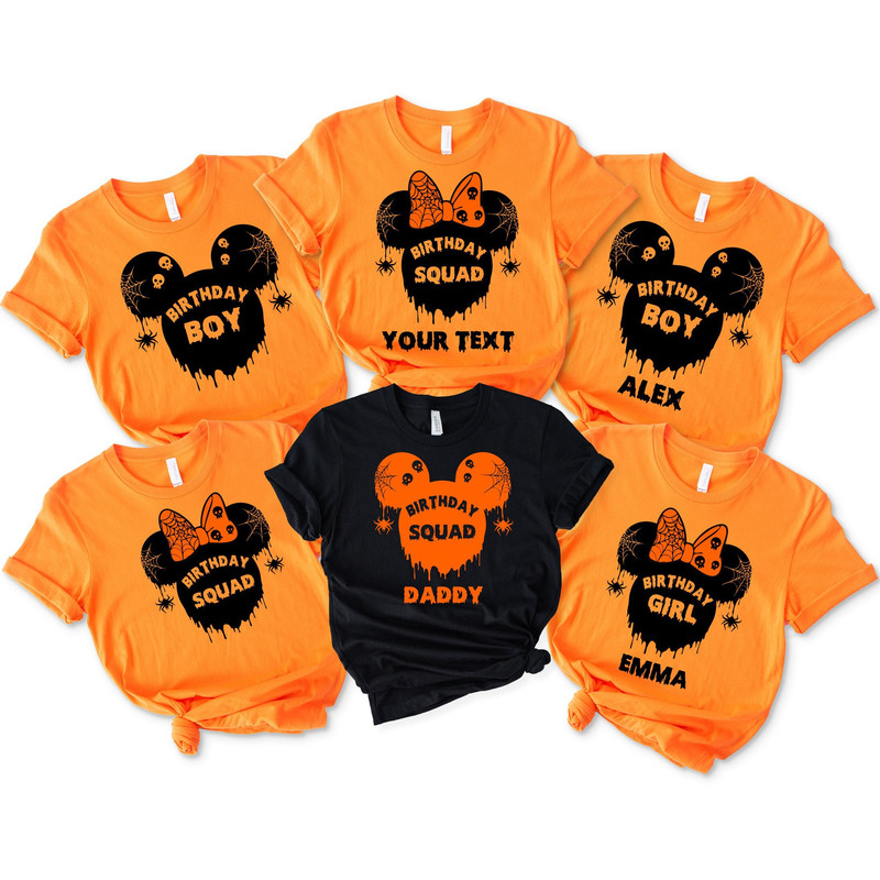 Personalized Disney Halloween Family Shirt, Disney Shirt, Disney Custom Mickey And Minnie Shirt, Halloween Shirt, Custom Disney Family Shirt.jpg