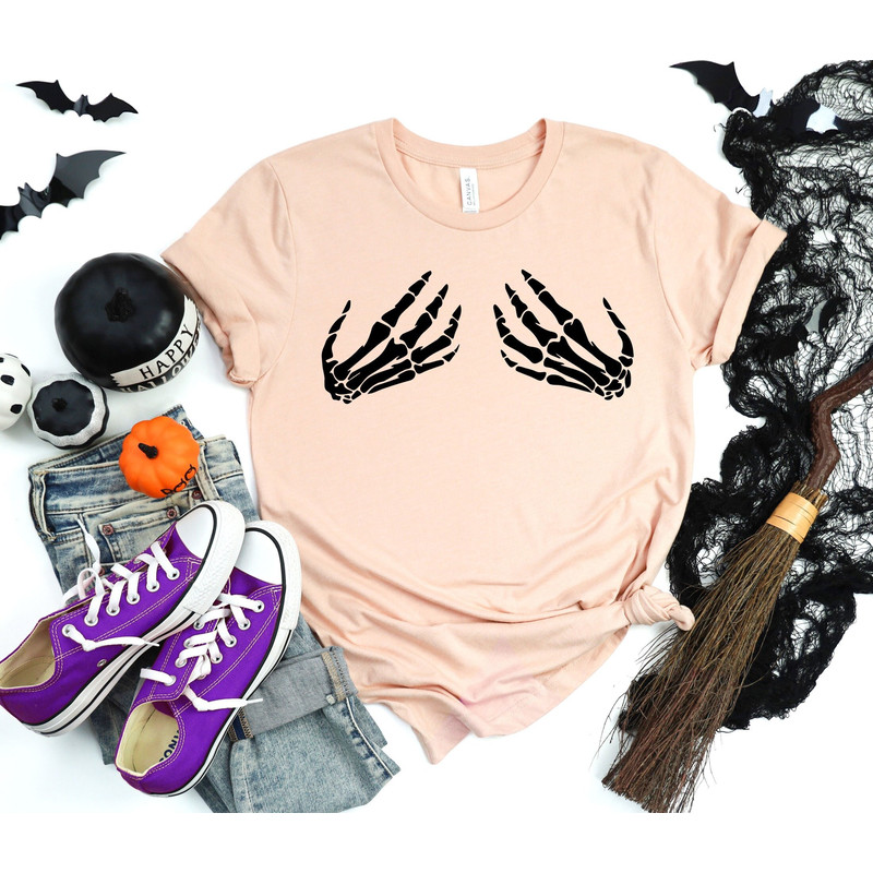 Skeleton Hand Shirt, Halloween Sweatshirt, Funny Halloween Shirt, Womens Fall Shirt, Skeleton Hand Shirt, Halloween Party, Skeleton Shirts.jpg