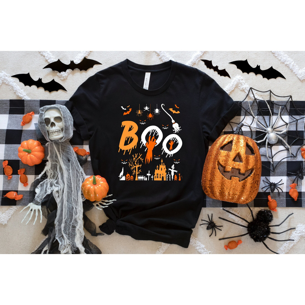 BOO Halloween Shirt, Halloween Party Shirt, Boo Shirt, Halloween Shirt, Funny Halloween Shirt, Halloween Sweatshirt, Hocus Pocus Shirt.jpg