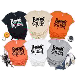 boo squad shirt, halloween shirts, matching family halloween shirts, halloween party shirt, kids halloween shirts, boo s