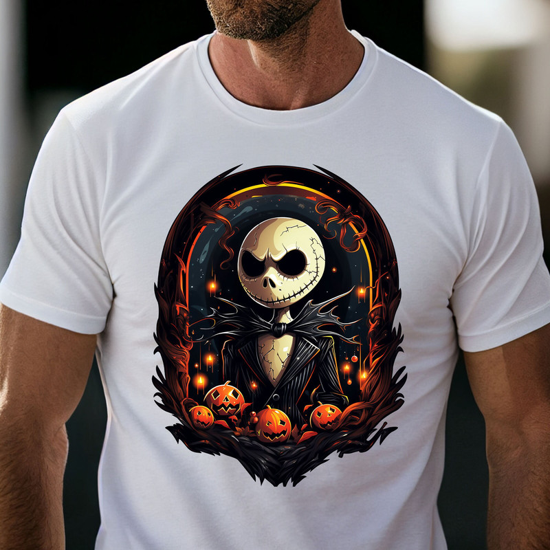 Jack Skellington Halloween Tshirt, Vintage Jack Skellington Sweatshirt, Scare Skellington Sweatshirt, Halloween Gifts, Skeleton Vibes Tee.jpg