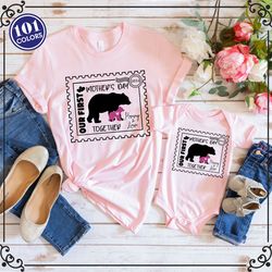 our first mothers day shirt, gift for mom, mommy and me shirts, mothers day shirt, shirt with kids names, mom baby outfi