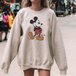 disney classic mickey mouse pose sweatshirt, mickey hoodie, disneyland holiday vacation t-shirt, disney retro t-shirt