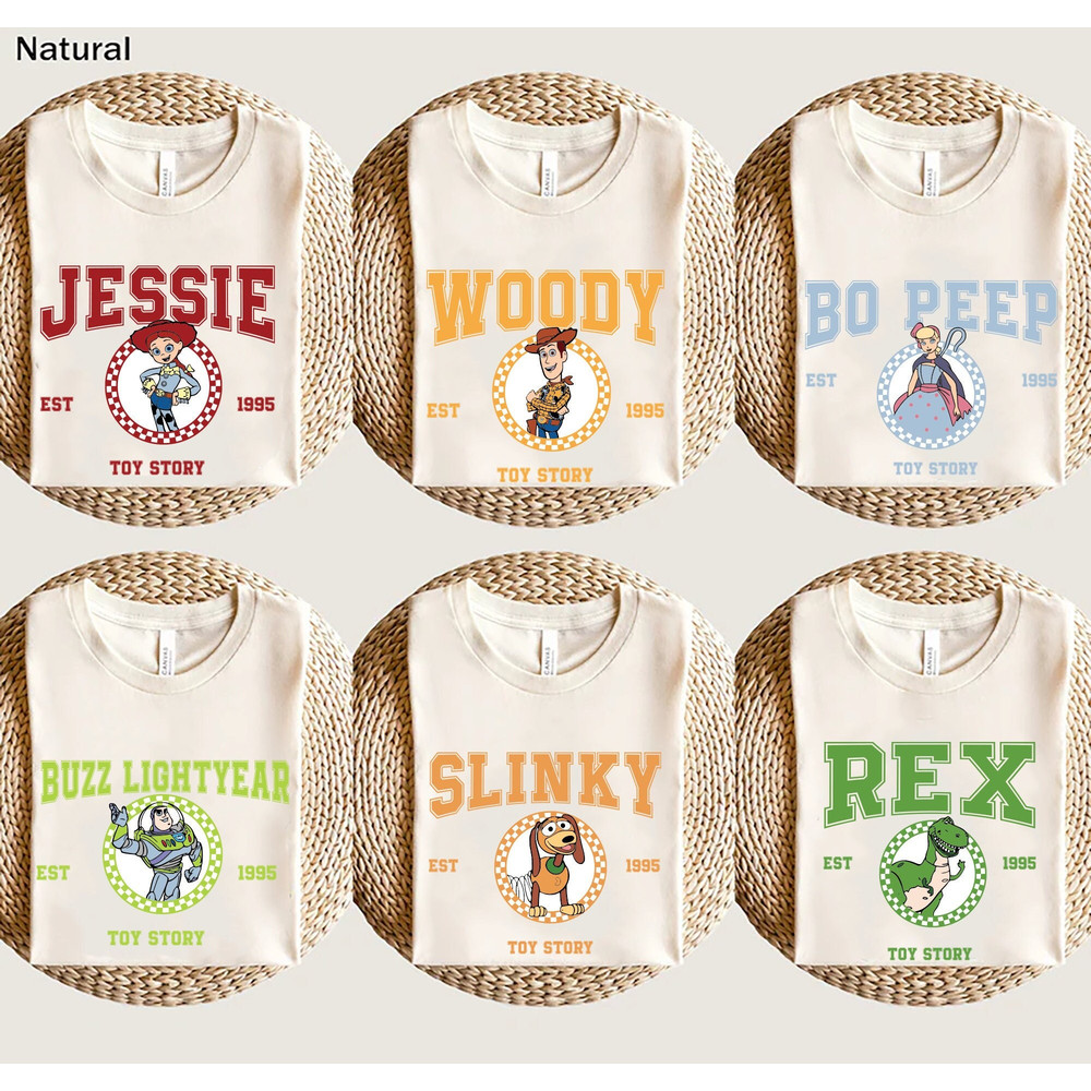 Disney Toy Story Characters Shirt, Buzz Lightyear Shirt, Woody Jessie Shirt, Toy Story Shirt, Disney Family Shirt, Kids Disney Shirt.jpg