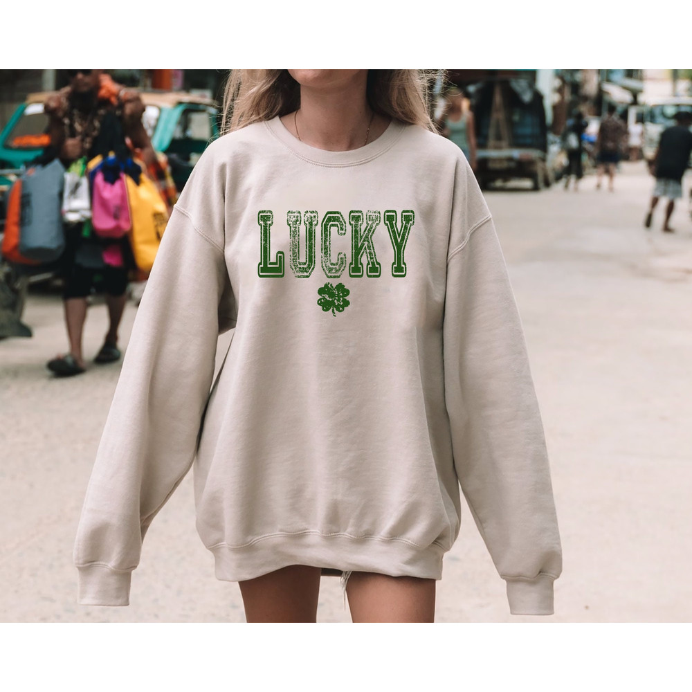 St Patrick's Day Lucky T-shirt, Kids St Patty's sweatshirt, Shamrock tee, St Patrick's Day Hoodie, Cute St Patty's Shirt,Shamrock Sweatshirt.jpg