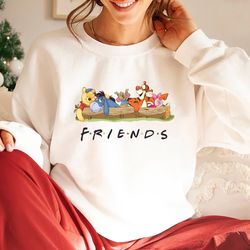 winnie the pooh sweatshirt, pooh friends shirt, disneyworld shirt, disneyland shirt, the pooh shirt, disney family trip