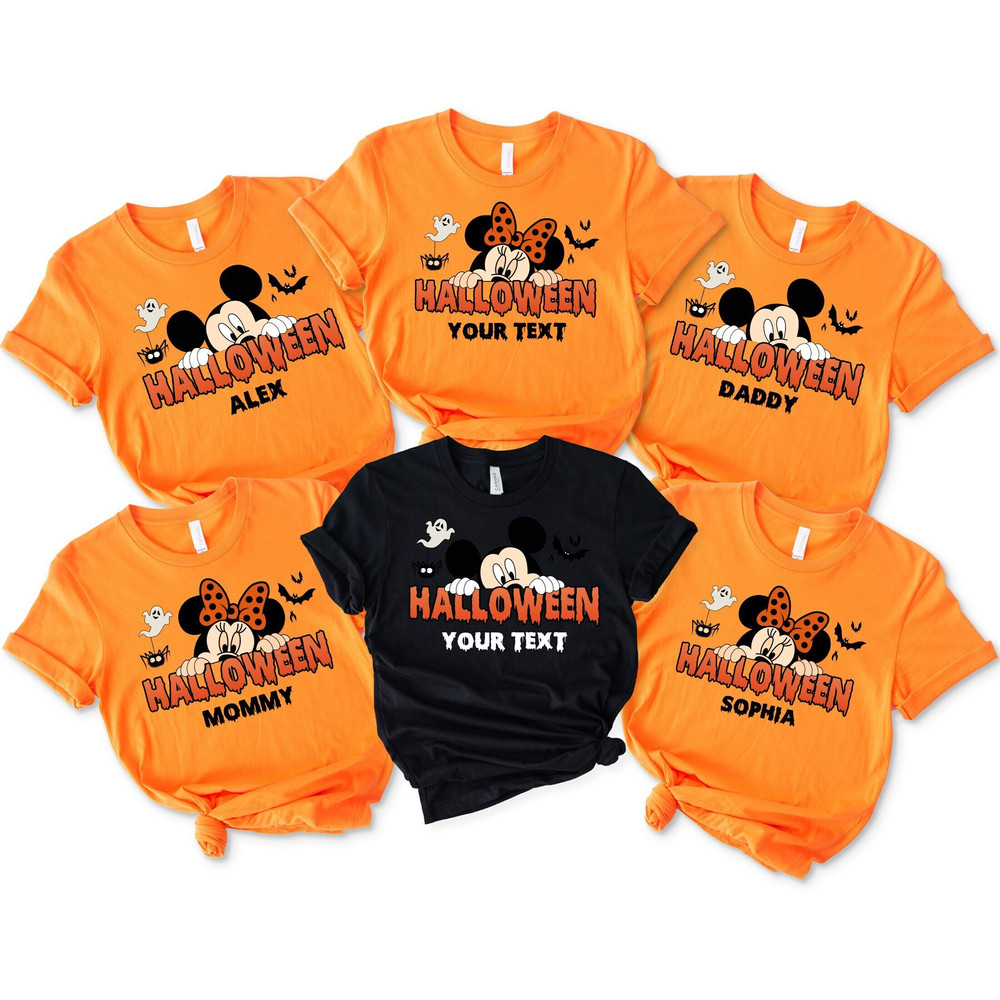 Disney Halloween Custom Shirt,Halloween Matching Shirts,Disney Shirt,Disney Matching Shirts,Halloween Shirt,Disney Trip Shirt,Disneyland Tee.jpg