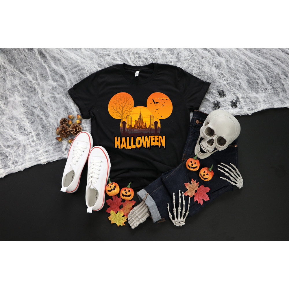 Halloween Castle Shirt, Halloween Shirt, Halloween Matching Shirts, Halloween Vacation Shirt, Disney Trip Shirts, Halloween Trip Shirt.jpg
