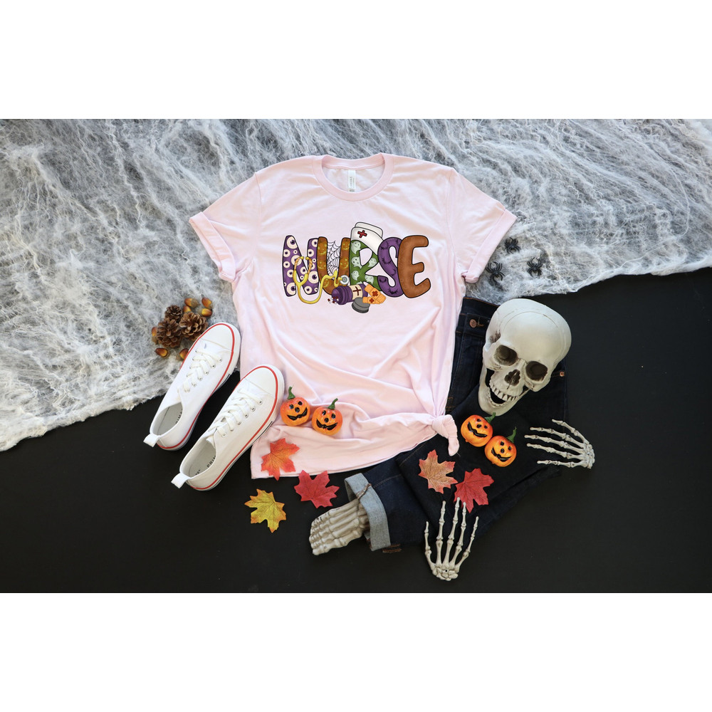 Halloween Nurse Shirt, Halloween Shirt, Nursing Shirt, Halloween Nursing Shirt, Halloween Gift For Nurse, Nurse Fall Shirt, Nursing Student.jpg