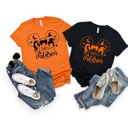i smell children halloween shirts, sanderson sisters shirt, halloween party shirt, halloween witch shirt, hocus pocus sh