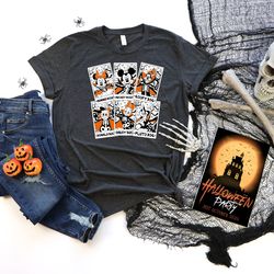 mickey and friends halloween tarot card shirt, disney skeleton shirt, disney characters halloween, disney halloween swea