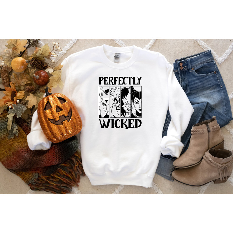 Perfectly Wicked Shirt, Funny Halloween Shirt, Disney Halloween Shirt, Disney Witch Shirt, Halloween Party Shirt, Halloween Women's Shirt.jpg