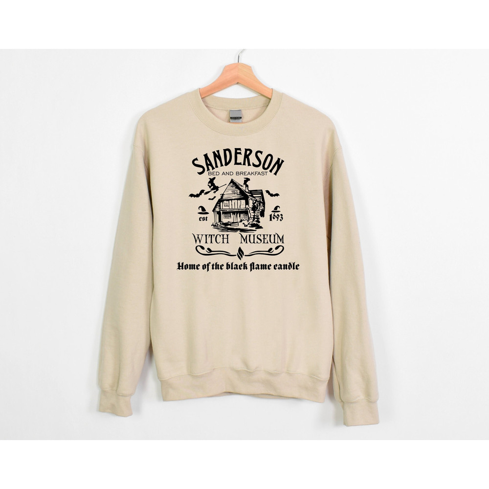Sanderson Bed and Breakfast Sweatshirt, Sanderson Witch Sweatshirts, Sanderson Museum, Fall Sweatshirt, Hocus Pocus Shirt, Fall Sweatshirt.jpg