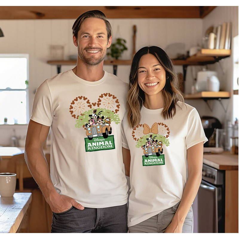 Animal Kingdom Safari Couple Shirts, Disney Mickey Minnie Safari Mode, Couple Shirts, Disney Safari Couple Shirts, Disney Couple Gift 1.jpg
