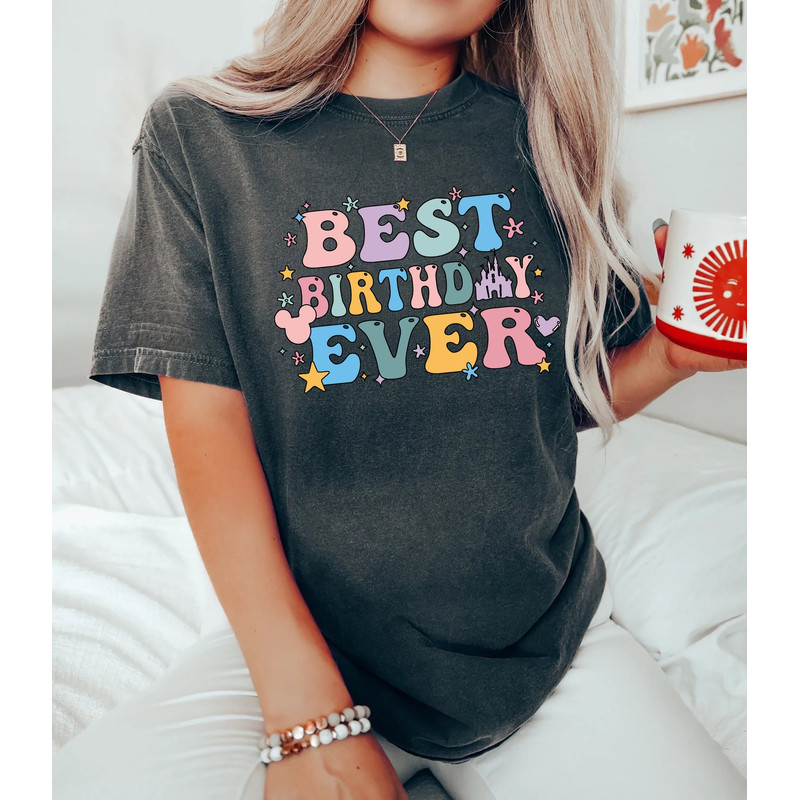 Comfort Colors® Best Birthday Ever Shirt, Disney Ears Birthday Shirt, Retro WDW Bday Shirt, Magical Bday Shirt, Kids Toddler Baby Adult.jpg