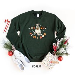 my dog is my boo sweatshirt, dog mom shirt, dog lover shirt, halloween dog shirt, funny halloween shirt,halloween,animal