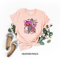 retro halloween shirt, pumpkin smiley face t-shirt, retro fall shirt, fall vibes shirt, halloween funny shirt, halloween