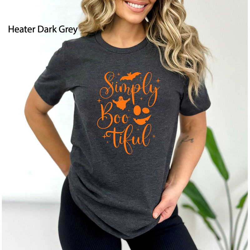 Simply Bootiful Shirt, Halloween Shirts, Ghost Graphic Tees, Spooky Season T-Shirt, Funny Boo Toddler T-Shirt, Kids Clothing, Gift for Him.jpg