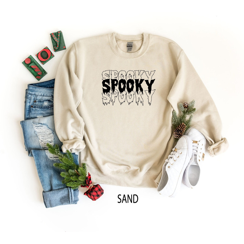 Spooky Sweatshirt, Halloween Adult Sweatshirt, Halloween Sweatshirt for Women, Women's Halloween Sweatshirt, Spooky Season Sweatshirt Shirt.jpg