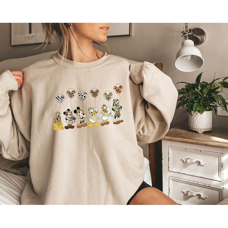 Mickey And Friends Disney Party Sweatshirt, Disney Dream, Disney Castle Lights Sweatshirt, Christmas Squad, Mickey Ears Christmas Sweatshirt.jpg