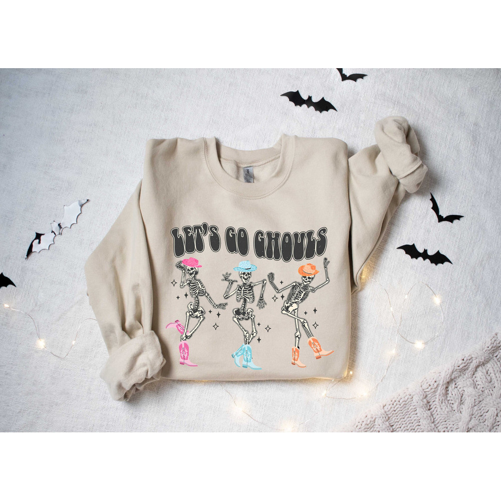 Lets go ghouls Sweatshirt, Halloween Hoodie, Retro Fall Shirt, Fall Sweatshirt, Ghost Hoodie, Halloween Gift.jpg