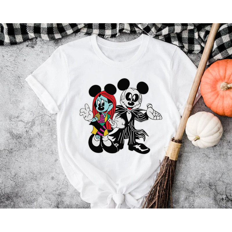 Disney Nightmare Before Christmas Sweatshirt, Mickey Minnie Halloween Sweatshirt, Mickey Jack Minnie Sally Halloween Shirt, Spooky Season.jpg