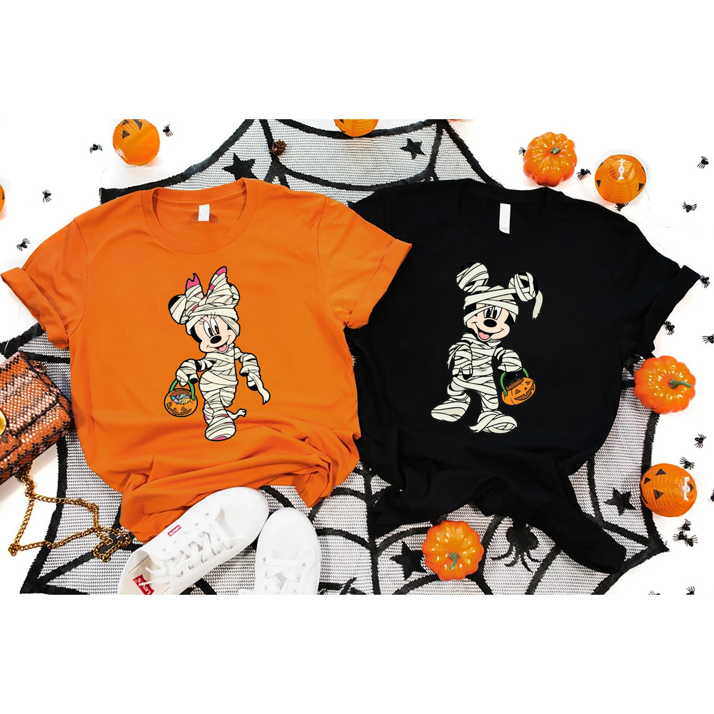 Mickey Mummy Shirt, Minnie Mummy T-shirt, Mickey and Minnie Halloween Couple Tee, Disney Halloween Gift Shirt, Funny Halloween Tee.jpg