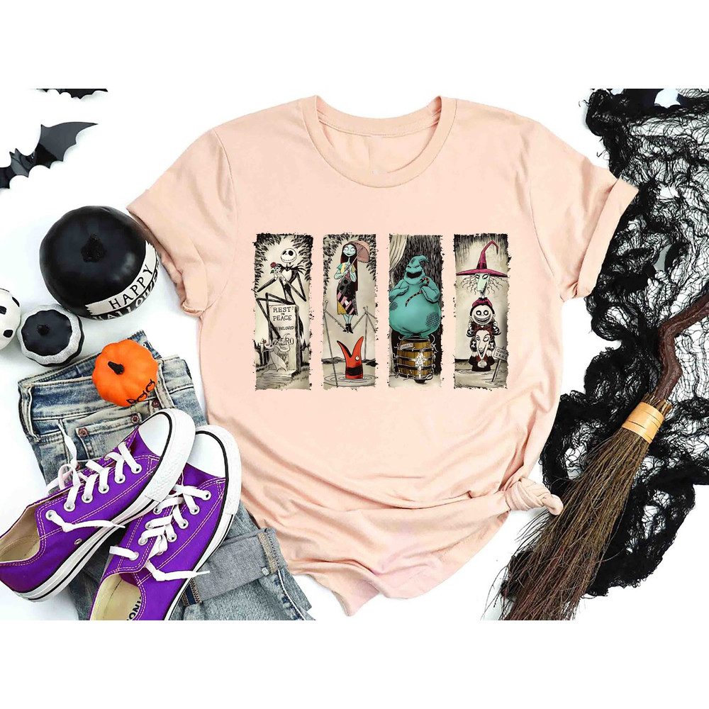 Retro Haunted Mansion The Nightmare Before Christmas Shirt, Halloween Sweatshirt, Disneyland Halloween Party Shirt, Jack Skellington.jpg