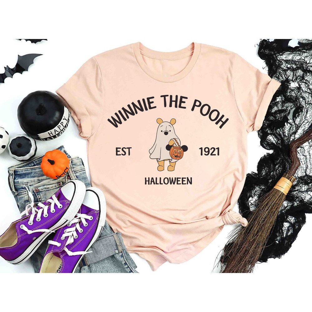 Retro Pooh Ghost Halloween Sweatshirt, Winnie The Pooh Halloween Shirt, Pooh Boo Ghost Pumpkins Shirt, Disney Pumpkins Shirts, Spooky Season.jpg