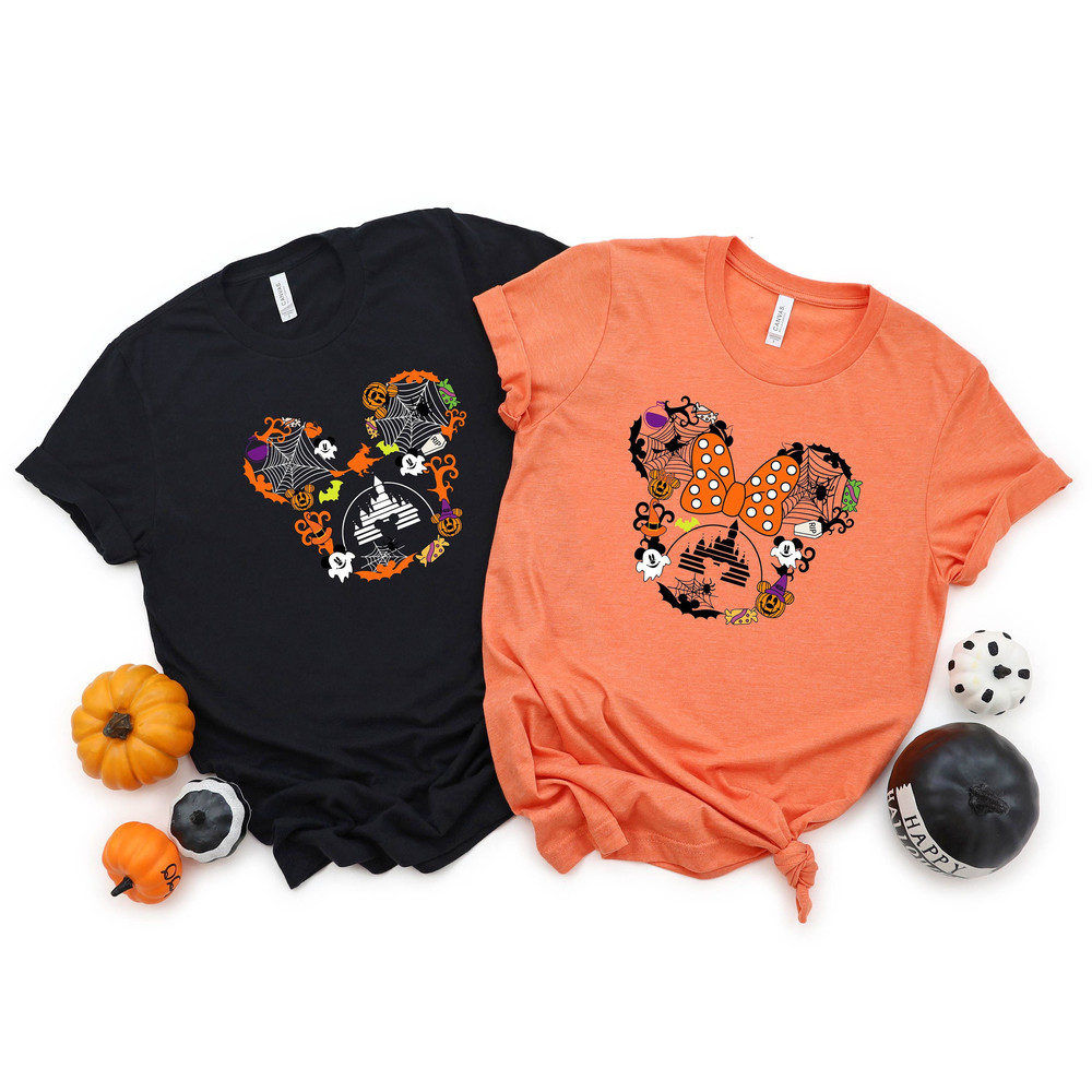 Disney Halloween Couple Shirt, Halloween T-Shirt, Coplue Halloween Shirts, Disney Halloween Shirts, Disney Couple T-shirts, Halloween Couple.jpg
