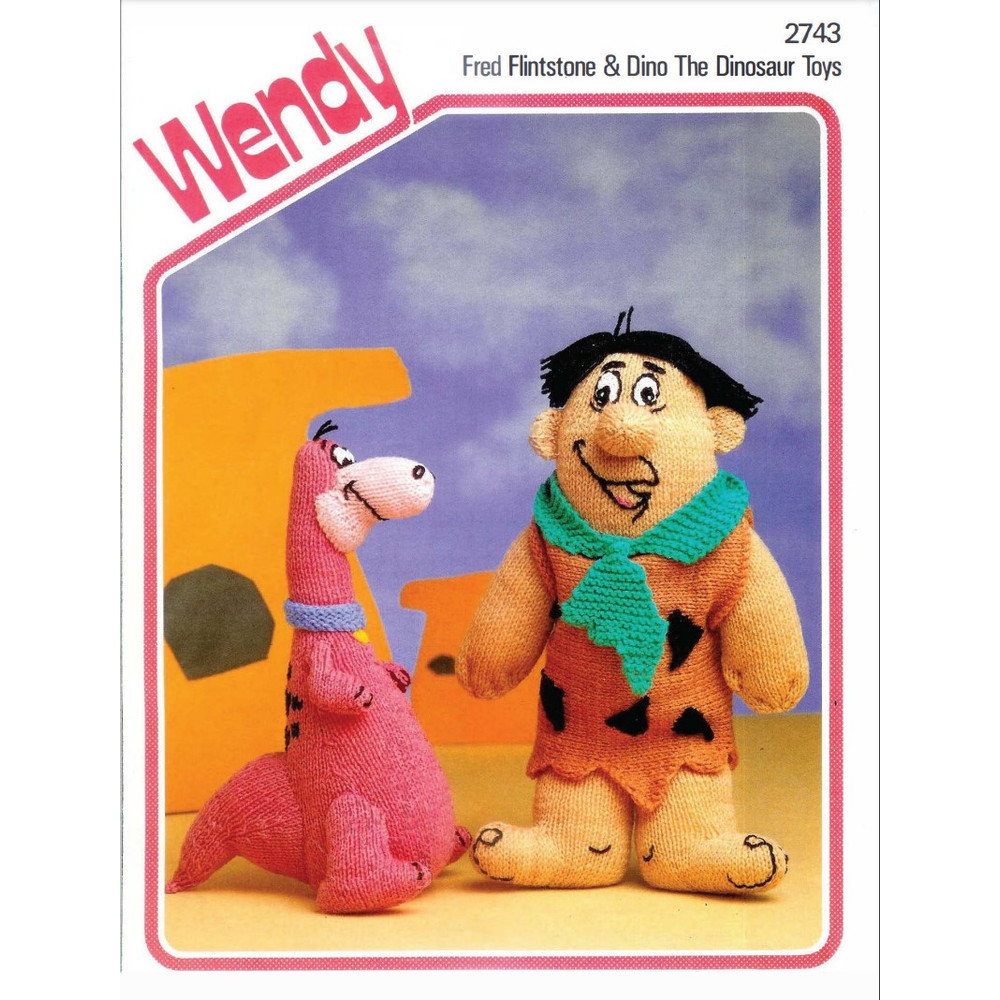 Flintstones  Amigurumi PDF Pattern toys patterns.jpg