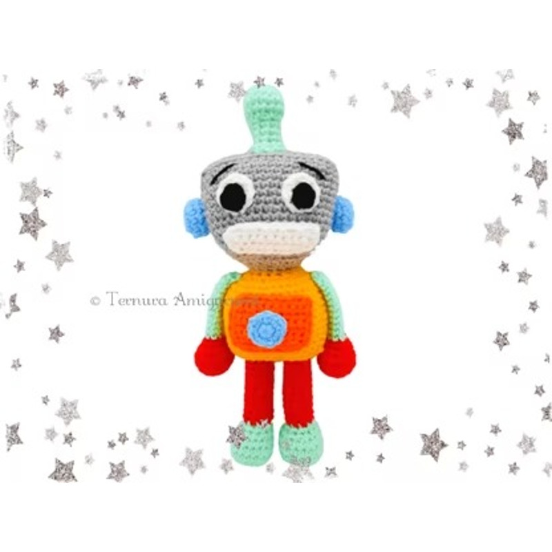 Hakelanleitung Kostenloser Roboter Amigurumi Crochet Patterns, Crochet Pattern.jpg
