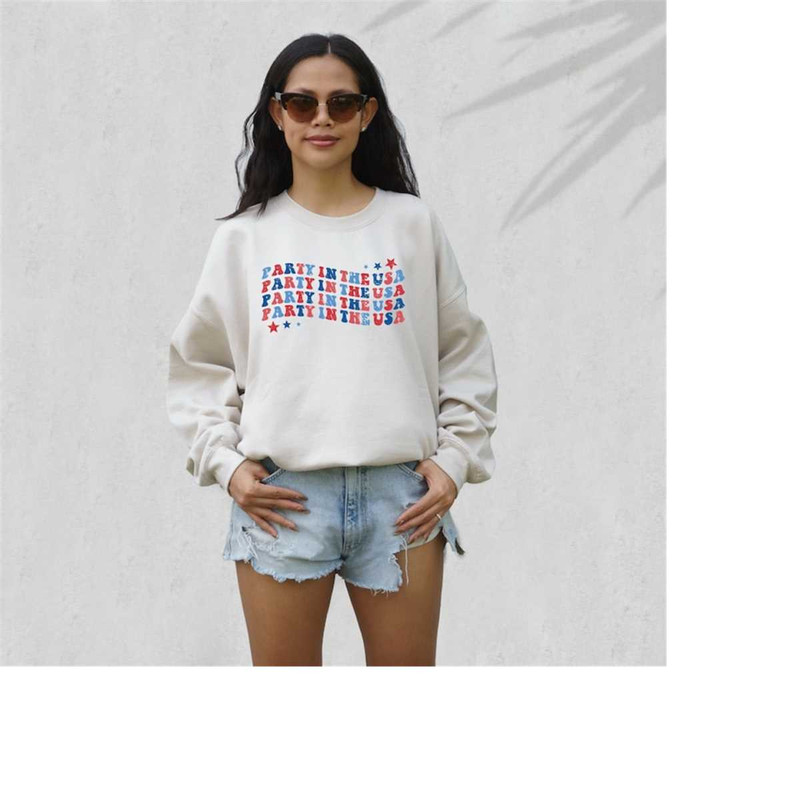 All American Babe Sweatshirt, Fourth of July Sweater, 4th of July Sweater, America Pullover, Womens Sweatshirt, Independ 18.jpg