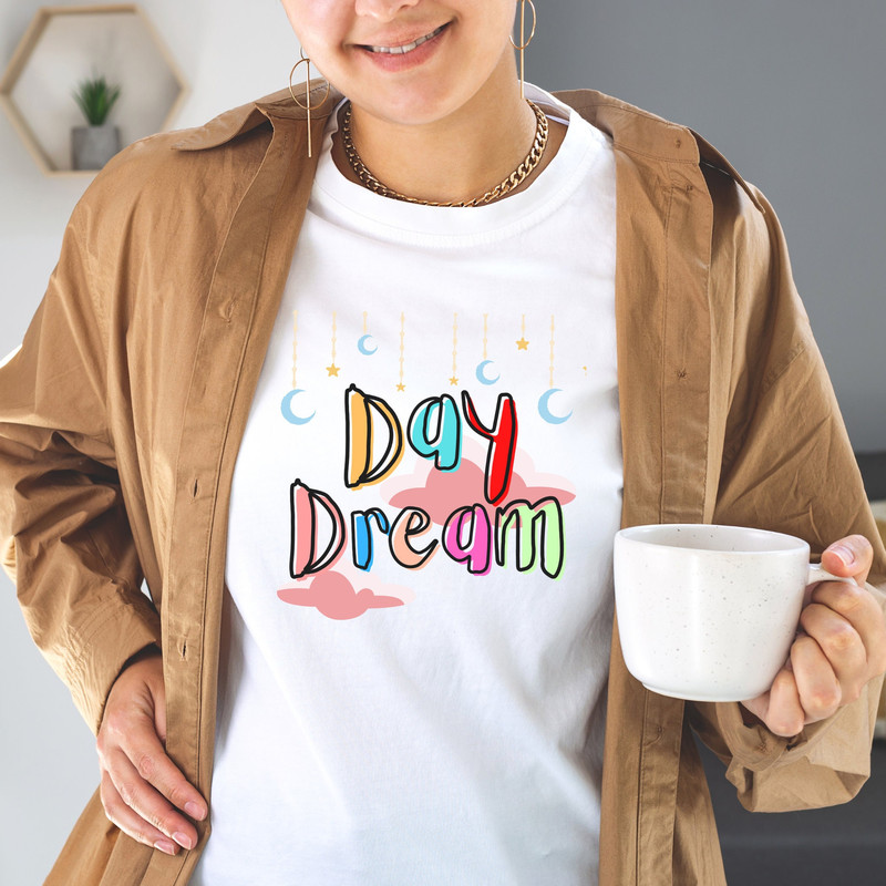 Day Dream Tshirt gift for HS Tee Trendy Shirt HS Day Dream Print Unisex Heavy Cotton Tee.png