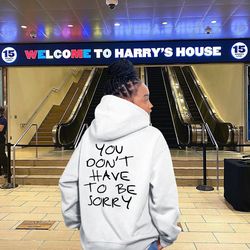 matilda, harrys handwriting, harrys house unisex heavy blend hooded sweatshirt, you dont have to be sorry for leavin