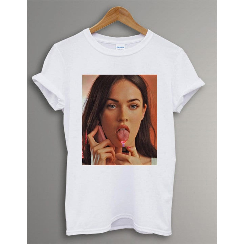 Megan Fox T Shirt Jennifer's Body Shirt VMegan Denise Fox Homage Tshirt, Megan Fox Fan Tees, Megan Fox Actress Unisex T-.png