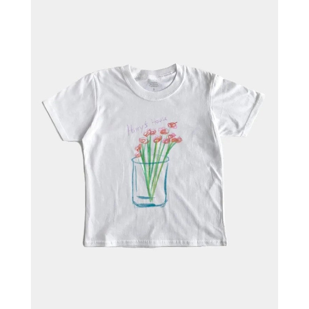 Shirt Harry flower boquet shirt, Harry baby tee, Gift for Fan, shirt harry love of my life.png