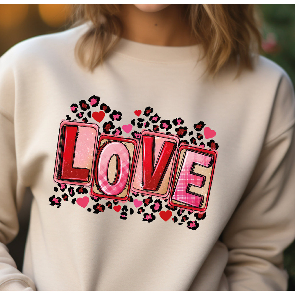 Love Sweatshirt, Heart Sweater, Valentines Day Matching Hoodie, Valentine Love Crewneck, Valentines Day Sweater, Cute Love Hoodie, SA507.jpg