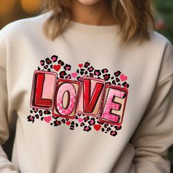 love sweatshirt, heart sweater, valentines day matching hoodie, valentine love crewneck, valentines day sweater, cute lo