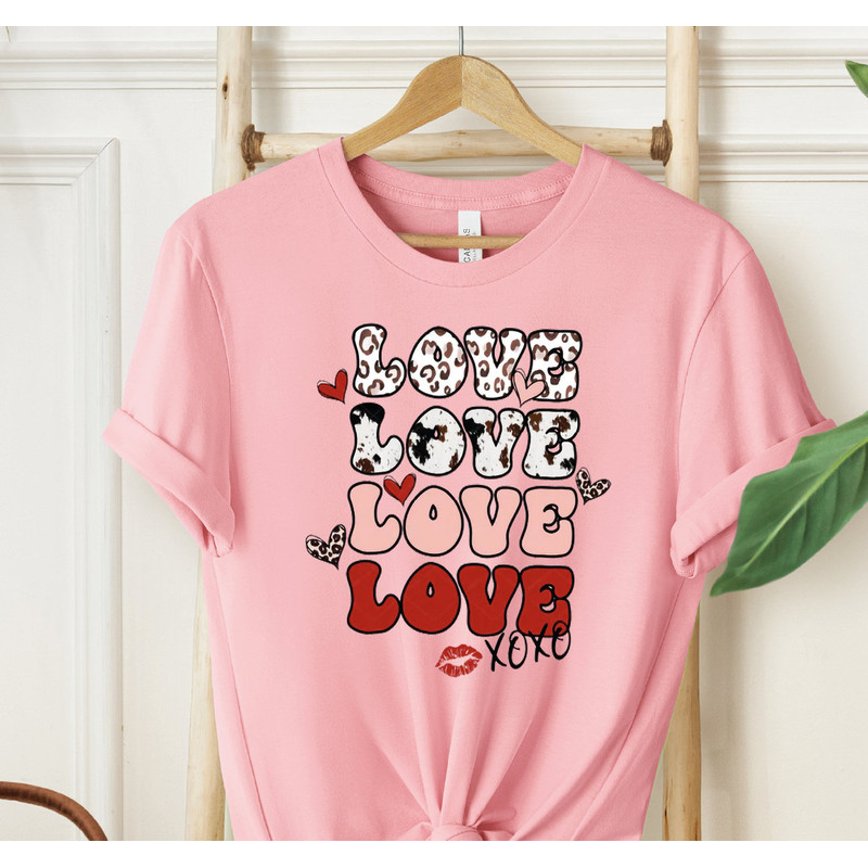 Love T-Shirt, Valentines Day Shirts For Woman, Valentine Heart Shirt, Cute Valentine Tee, Valentine's Day Gift, SA532.jpg