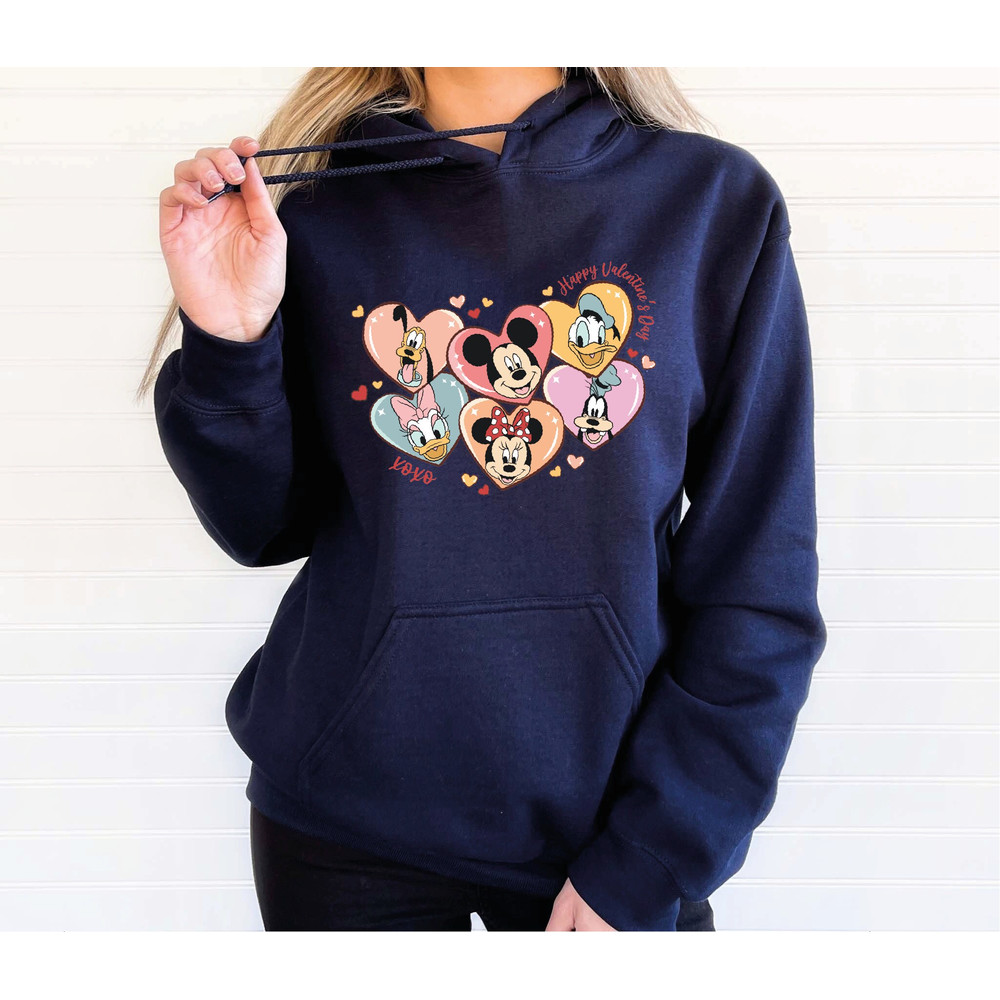 Mickey And Minnie Valentine Sweater, Gift For Valentine, Mickey Lover Gift, Valentine's Day Hoodie, Valentines Gift Sweater, SA531.jpg