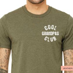 cool grandpas club shirt, comfort colors best grandpa t shirt, grandfather birthday gift, fathers day gift