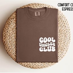 cool uncles club shirt for uncle, fathers day gift for uncle, pregnancy announcement tshirt for uncle, cool uncle shirt