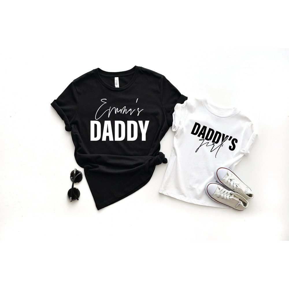 First Fathers Day Shirt, Daddy and Daughter Matching Gifts, Fathers Day Shirt, Dad gift From Daughter Birthday Shirts.jpg
