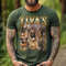 Personalized Dog Dad Shirt, Custom Photo Dog Portrait Tee, Gift for Dog Dad, Funny Shirt for Dad Lover.jpg