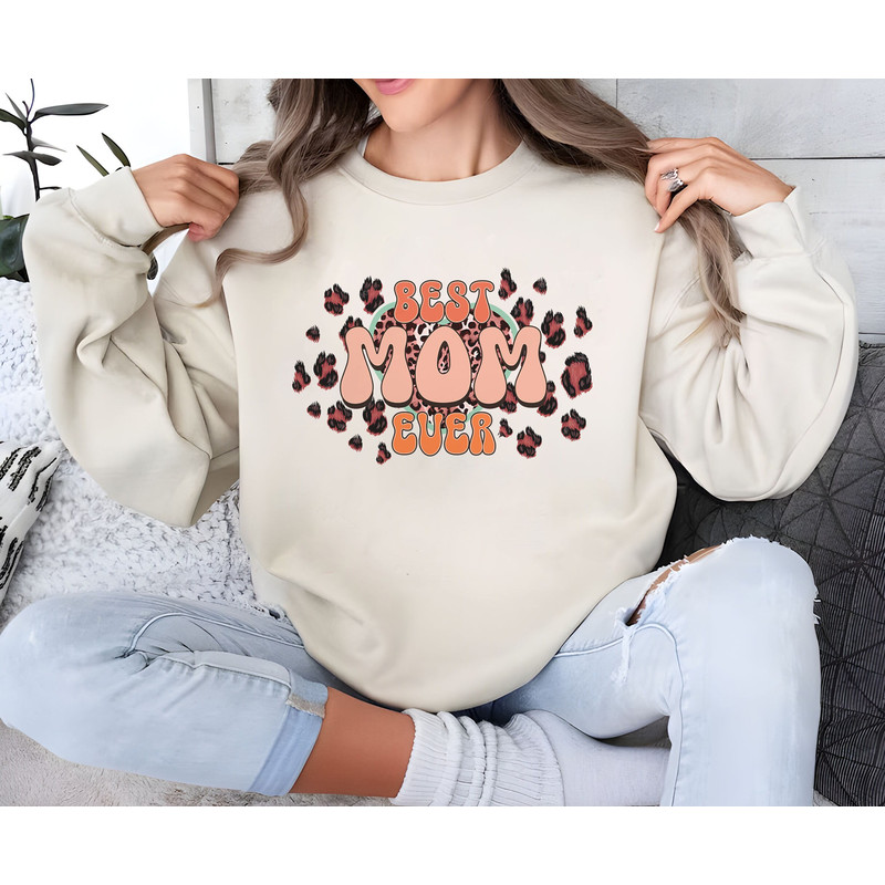 Best Mom Ever Shirt, Retro Mama Shirt, Mothers day Shirt, Mother Mom Shirt Leopard Shirt, Best Mom Gift, Best Mama Shirt.jpg