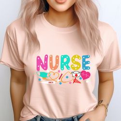 nurse shirt, colorful nurse shirt, nurse life shirt, nurse gift, gift